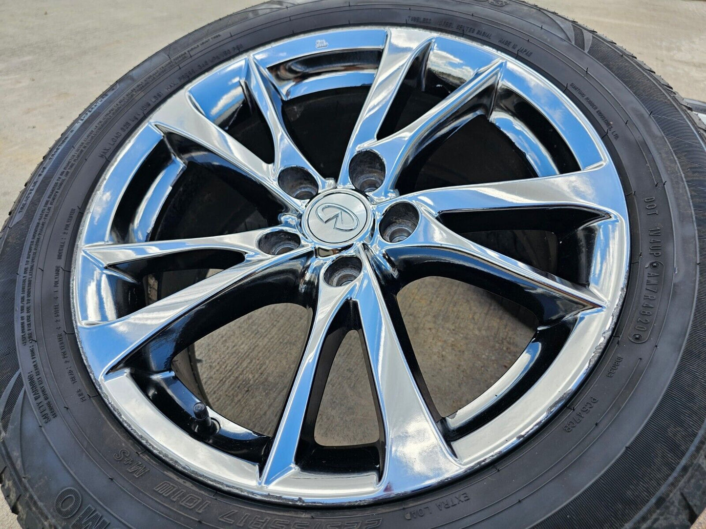 18" Infiniti Q50 OEM wheel rim 73764 Altima 2014 2015 2016 2017 2018 2019