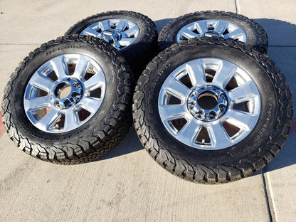 20" Ford F-250 F-350 Platinum OEM rims wheels 10103 tires 2022 2023 2024 NEW BFG