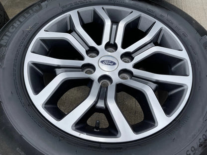18" Ford F-150 Lariat OEM rims wheels 10342 tires NEW MICHELIN