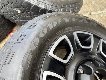 20" Ford F-250 F-350 OEM 10486 10301 Lariat Platinum wheels rims tires GOODYEAR