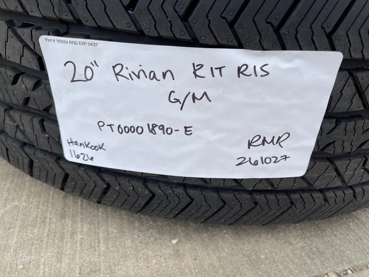 20" Rivian R1T R1S OEM wheels rims 2022 2023 2024 2025 2026 2027 SET NEW