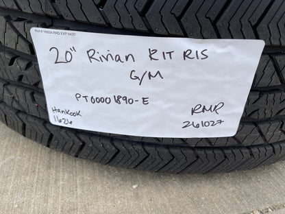 20" Rivian R1T R1S OEM wheels rims 2022 2023 2024 2025 2026 2027 SET NEW