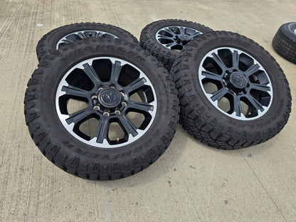 20" Dodge Ram 2500 3500 LARAMIE OEM wheels rims DURATRAC A/T SET 2025 2026 2027