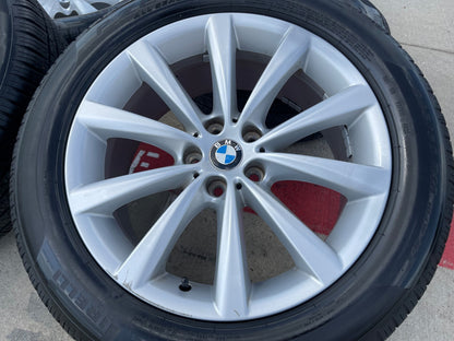 18" BMW 640i 740i 750i 840i GT 5 6 7 8 Series OEM 86272 wheels rims PIRELLI SET
