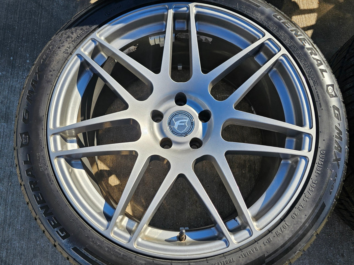 20" 20x9.5 20x10.5 Forgestar Performance F14 Dodge Charger Challenger wheel rims
