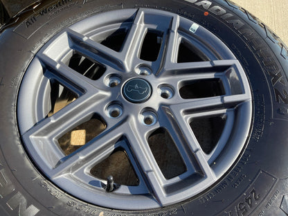 17" Jeep Wrangler Rubicon OEM wheels rims 9324 Gladiator 2025 2026 NEXEN NEW