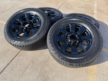 20" Ford F-250 F-350 Platinum OEM rims wheels 10103 tires BRIDGESTONE A/T NEW