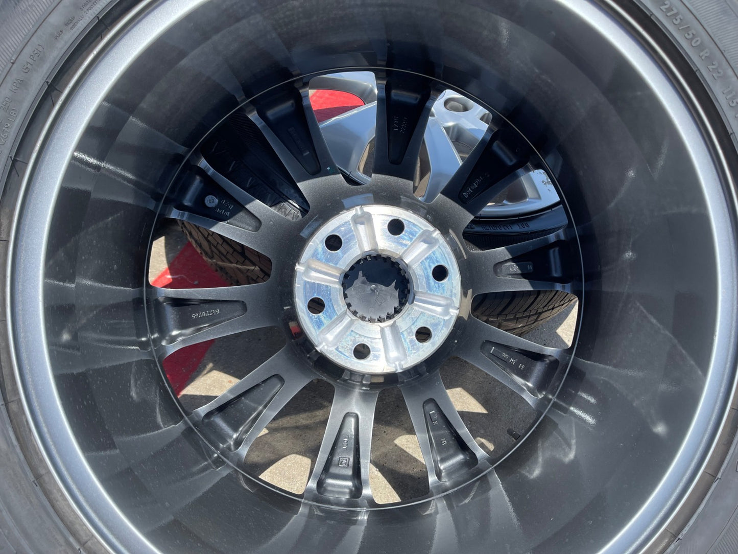22" Chevy Silverado High Country OEM 5922 wheels rims Tahoe SET