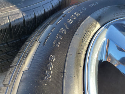 20" Dodge Ram 1500 OEM wheels rims 2495 CHROME 5x139 5x5.5 SET