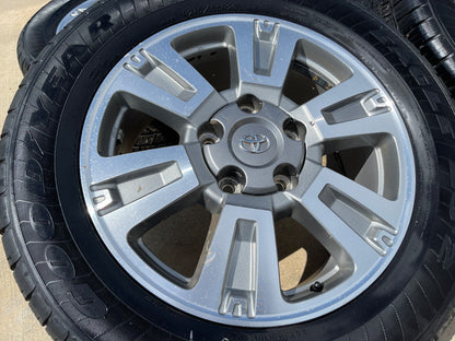 20" Toyota Tundra PLATINUM OEM 75159 SET wheels rims 5x150 tires GOODYEAR