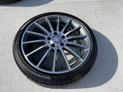 18" 18x7.5 Mercedes CLA250 C E S Class OEM A1764010200 wheel rim tire