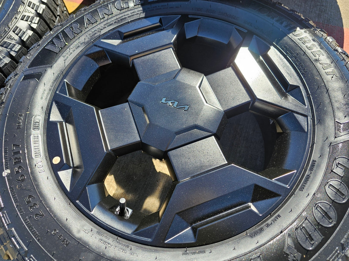 17" Kia Sorento X-PRO OEM wheels rims tires Telluride Sedona 2025 2026 SET NEW