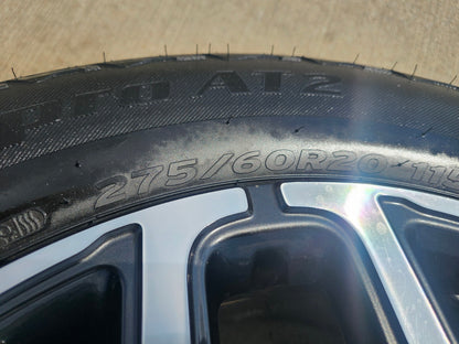 20" Dodge Ram 1500 OEM 94059 Laramie wheels rims 68583860AA 2024 2025 2026 NEW