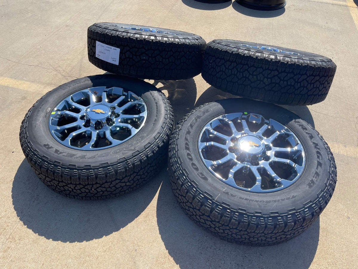 20" Chevy Silverado ZR2 GMC Sierra CHROME 2500 3500 OEM 95685 wheels rims NEW