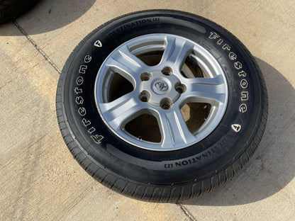 (1) 18" Toyota Tundra Sequoia TRD PRO OEM 69517 5x150 wheel rim tire