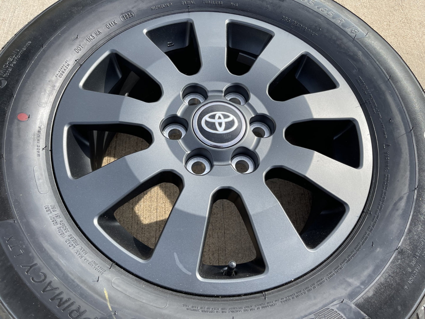 18" Toyota Land Cruiser OEM wheel rim 95952 75304 Tundra Sequoia 2025 2026 NEW