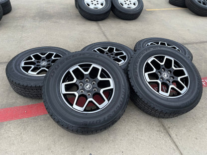 18" Ford Bronco wheels rims black 95213 Ranger SET 2024 2025 2026 2027 NEW