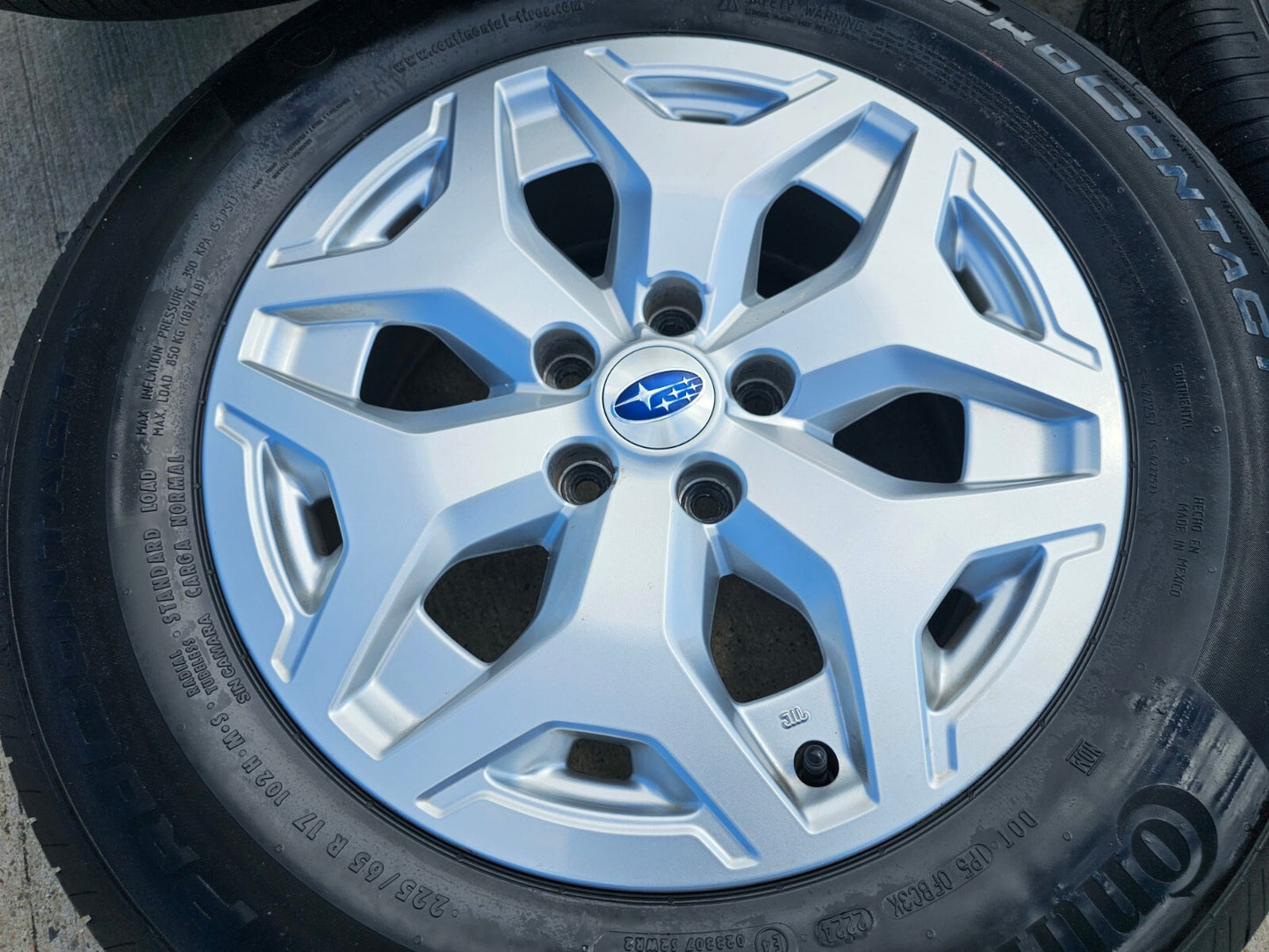17" Subaru Outback Legacy Forester OEM 68866 wheels rims 2022 2023 2024 2025 NEW