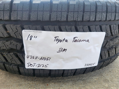 18" Toyota Tacoma 4Runner TRD OEM wheels rims 94199 A/T NEW 2025 2026