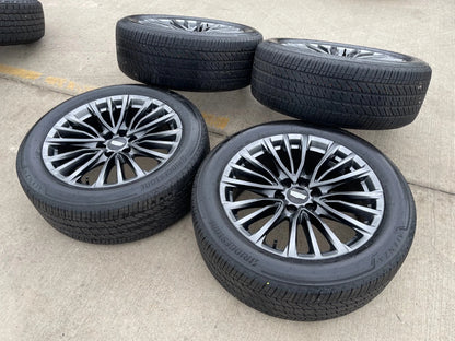 22" Cadillac Escalade V Platinum OEM ORIGINAL 4883 wheels rims 2024 2025 NEW