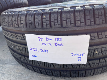 22" Dodge Ram 1500 OEM LIMITED Laramie wheels rims SET 2725 2684 PIRELLI NEW