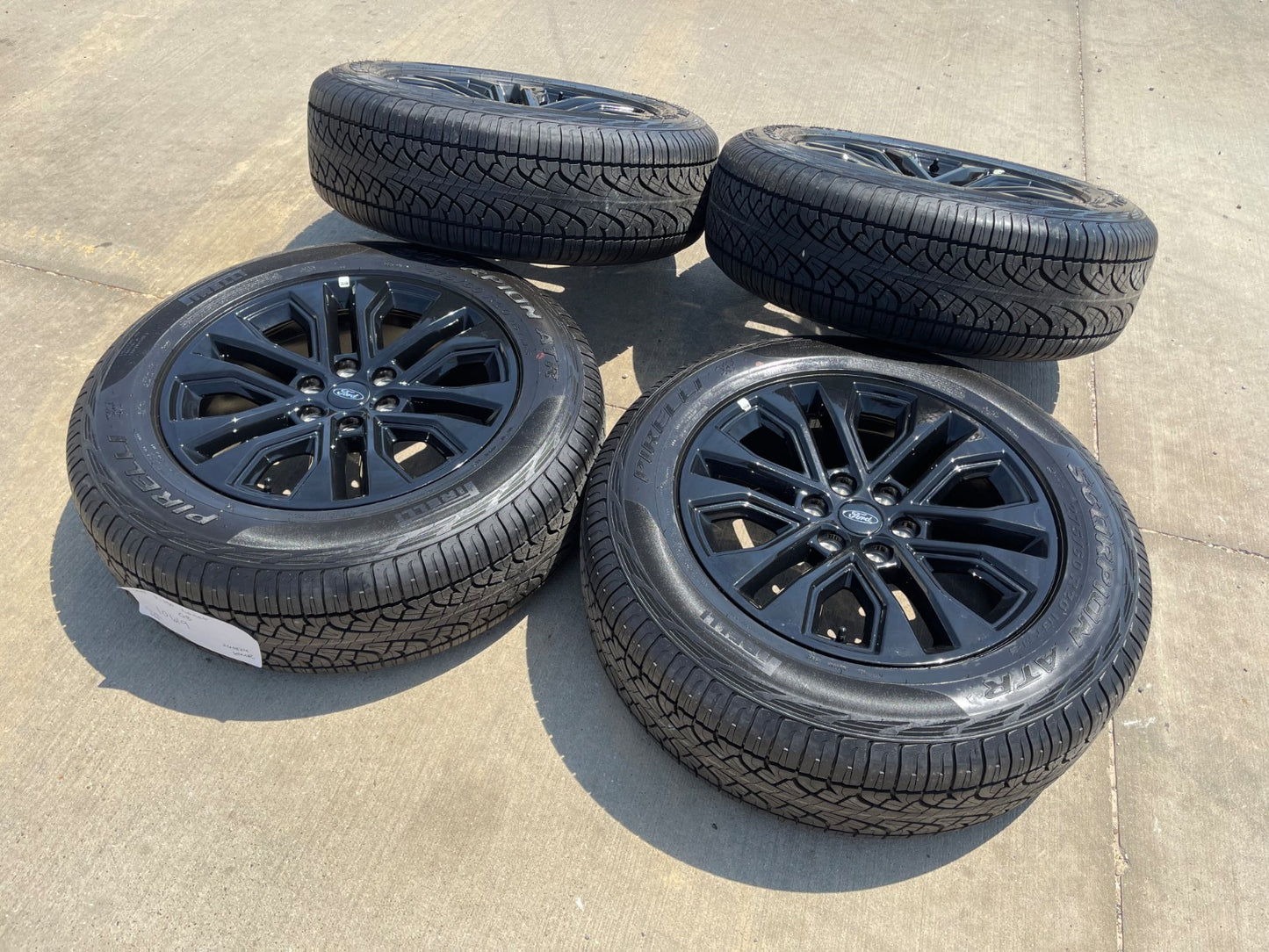 20" Ford F-150 LARIAT OEM 10619 rims wheels Expedition 2026 2027 SET PIRELLI NEW