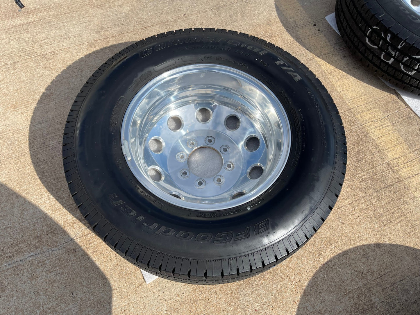 17" Dodge Ram 3500 DUALLY OEM wheel rim 2415 REAR ALCOA 2016 2017 2018 8x165