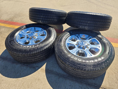 18" Ram 2500 3500 Laramie Power Wagon OEM wheels rims 2692 tires FIRESTONE