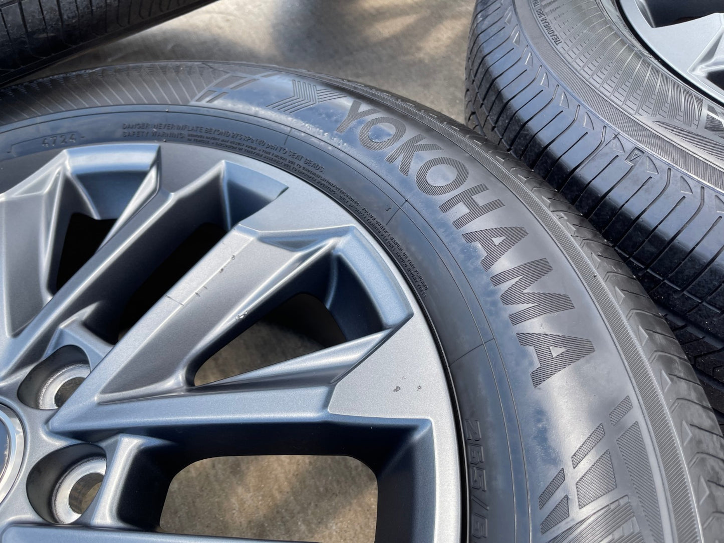 20" Toyota Land Cruiser OEM wheels rims 94057 Tundra Sequoia 2024 2025 2026 NEW