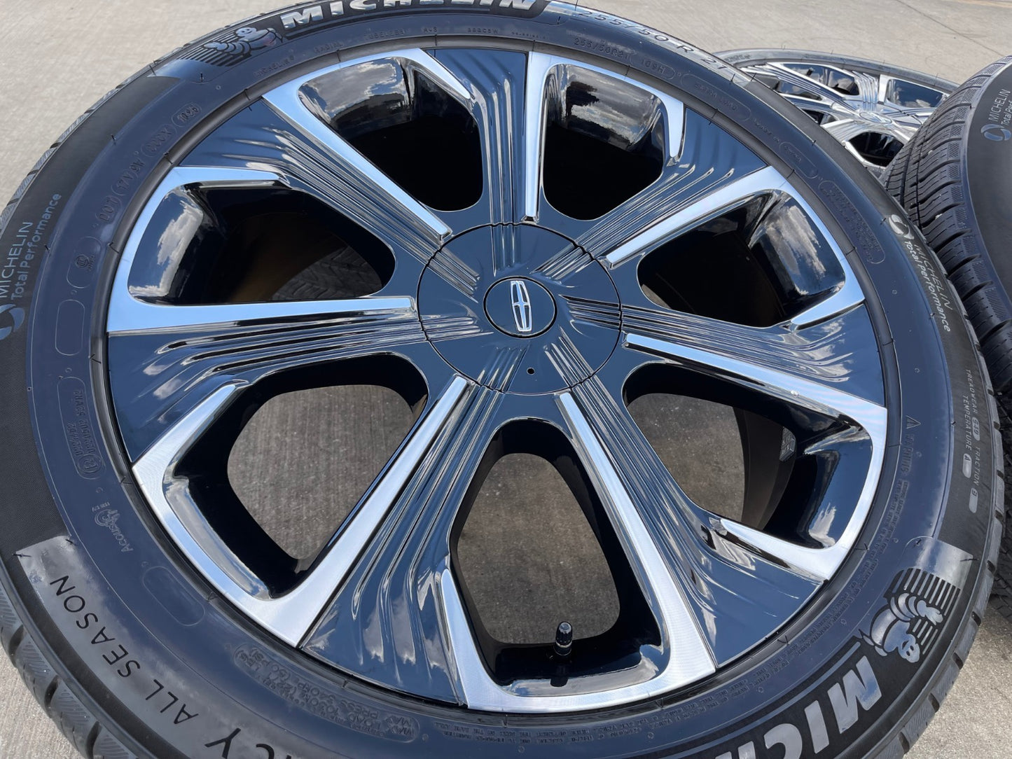 21" Lincoln Nautilus Black Label OEM 10563 rims wheels 2025 2026 NEW MICHELIN