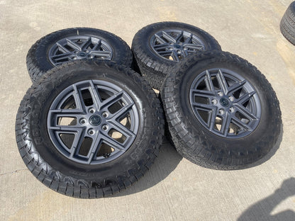 17" Jeep Wrangler Rubicon OEM wheels rims 9324 Gladiator SET