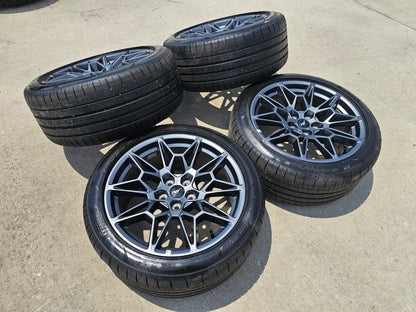 19" Ford Mustang GT Performance Track Pack OEM wheels rims 2025 2026 TPMS NEW