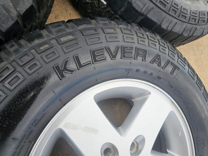 (1) 17" Jeep Gladiator OEM wheels rims 9074 Wrangler Kenda Klever A/T spare