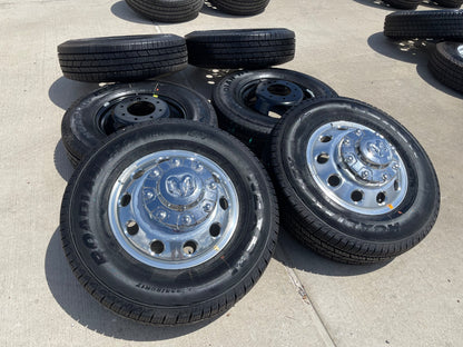 17" Dodge Ram 3500 Dually Laramie 8x200 wheels rims 2701 2702 OEM SET 2026 NEW