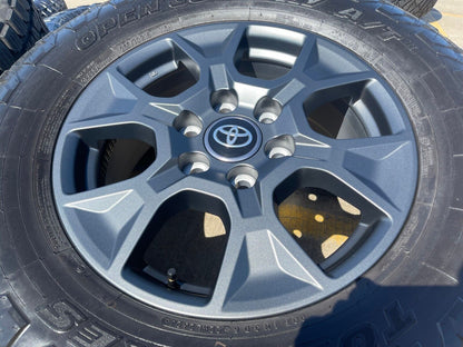 18" Toyota Tacoma TRD OEM wheels rims Land Cruiser Tundra Sequoia 2024 2025 NEW