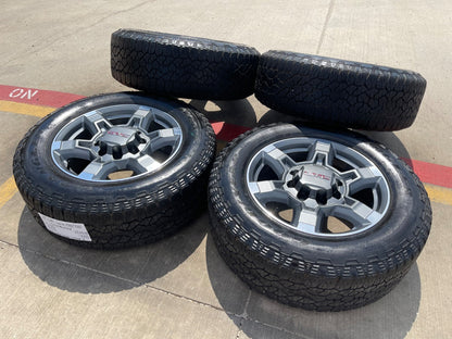 20" GMC Sierra AT4X 2500 3500 OEM wheels rims 94038 5188 Chevy Silverado SET