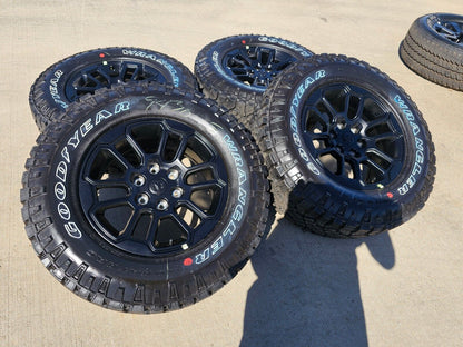 18" Dodge Ram 1500 Rebel Black OEM wheels rims 2023 2024 2025 NEW DURATRAC