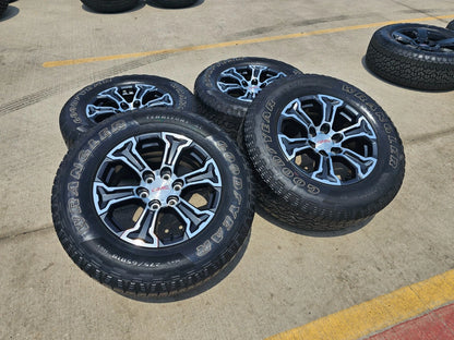 18" GMC Sierra AT4 Chevy Silverado OEM 5910 wheels rims 2022 2023 2024 2025