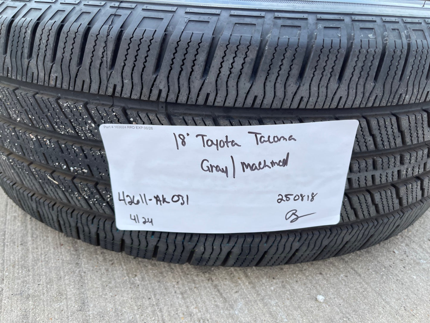 18" Toyota Tacoma 4Runner LIMITED OEM 10641 wheels rims 2024 2025 2026 NEW