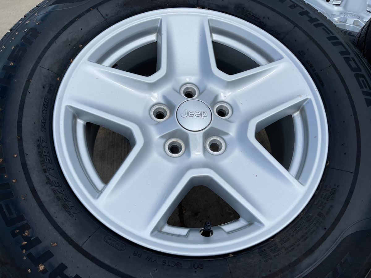 17" Jeep Gladiator OEM wheels rims 9235 Wrangler 2022 2023 2024 2025 2026 SET