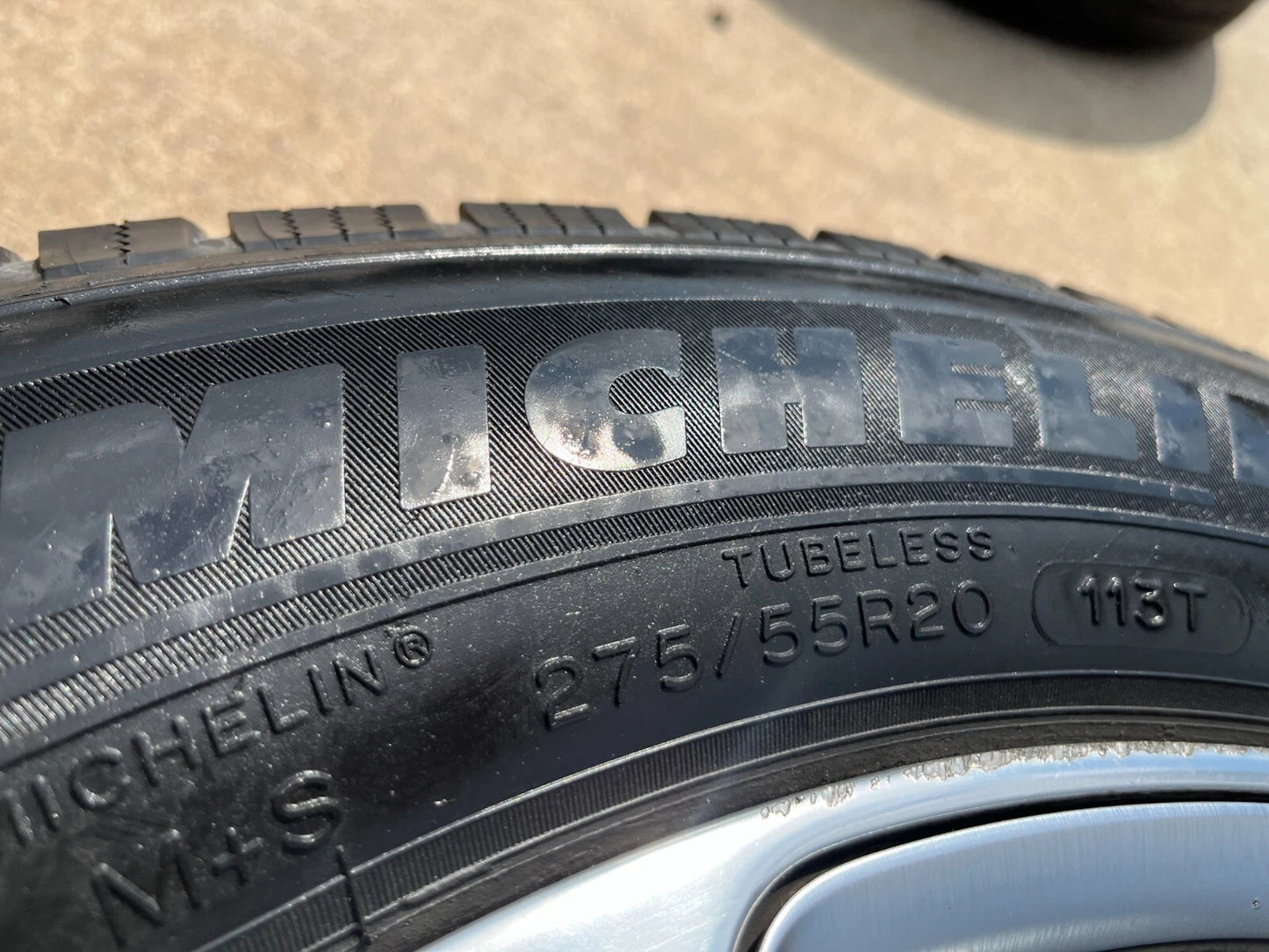 20" Dodge Ram 1500 OEM Laramie wheels rims 2681 tires MICHELIN