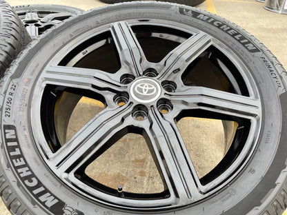 22" Toyota Tundra Sequoia OEM wheels rims 75282 Land Cruiser GX550 MICHELIN NEW