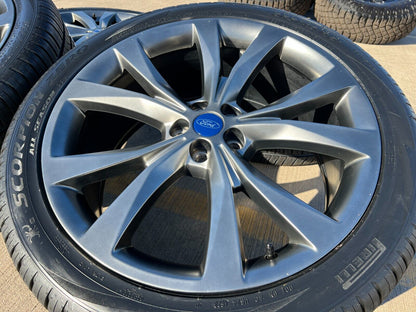 21" Ford Edge 10048 rims wheels Lincoln Continental MKC 2016 2017 2018 2022 2023
