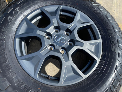 18" Toyota 4Runner Land Cruiser TRD Tundra OEM 10544 wheels rims GX550 TOYO A/T3