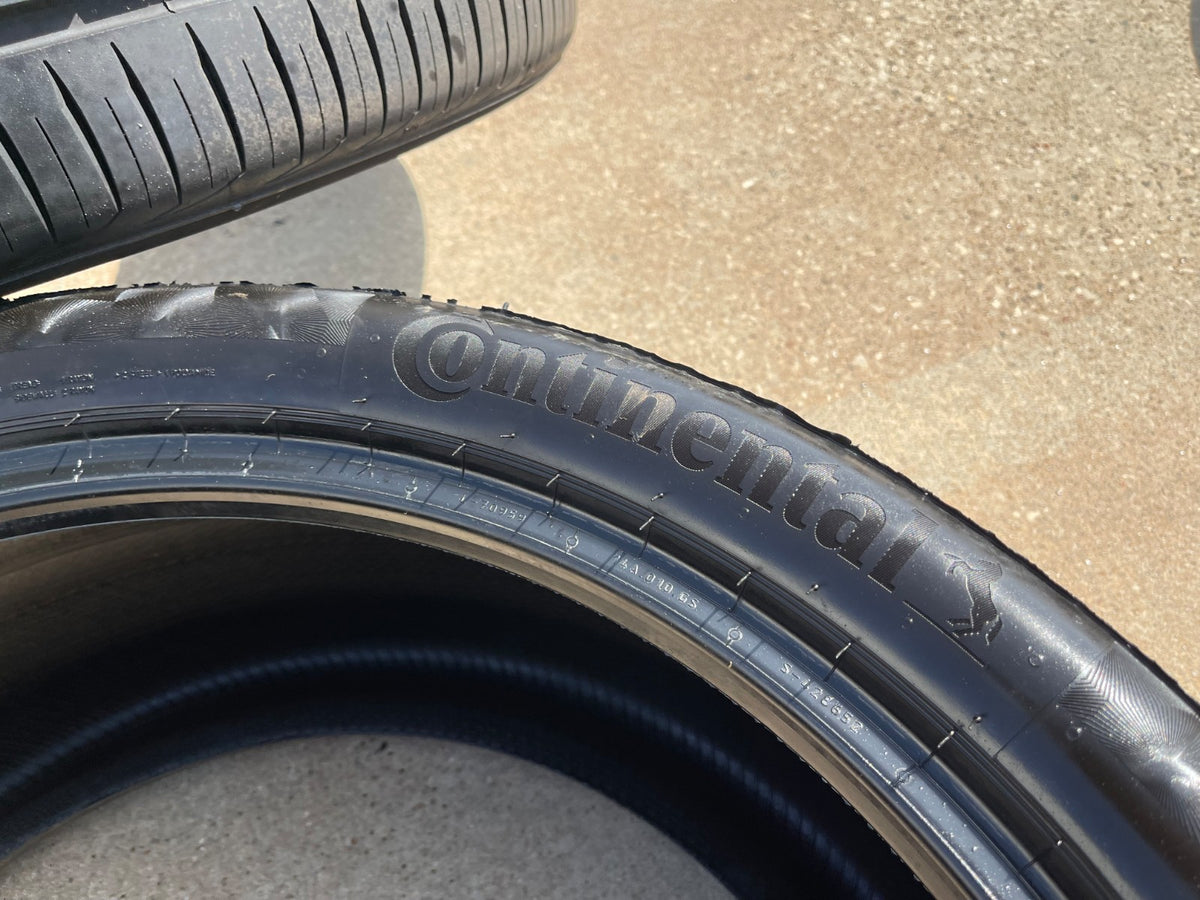 (2) 275/35/22 + (2) 315/35/22 Continental Premium Contact 6 104Y XL tires