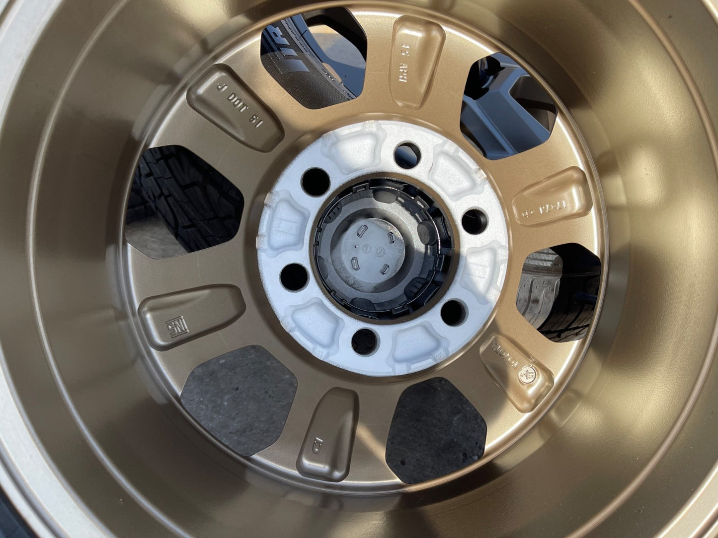 17" 4Runner Toyota Tacoma OEM wheels rims 75153 FJ BRONZE SET PIRELLI A/T NEW