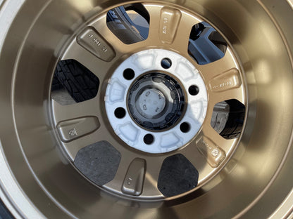 17" 4Runner Toyota Tacoma OEM wheels rims 75153 FJ BRONZE SET PIRELLI A/T NEW