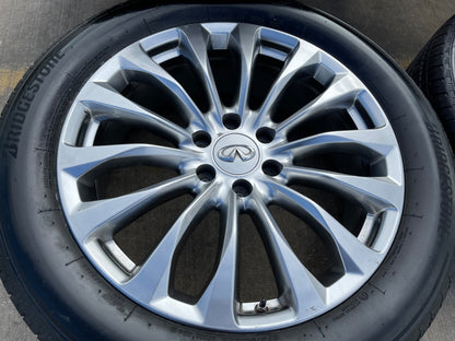 22" Infiniti QX80 QX56 Nissan Titan OEM 62799 73770 wheels rims tires SET