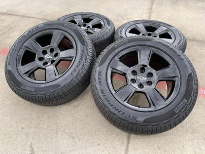 20" Chevy Silverado 1500 Tahoe Suburban OEM wheels rims 5652 PIRELLI A/TR NEW
