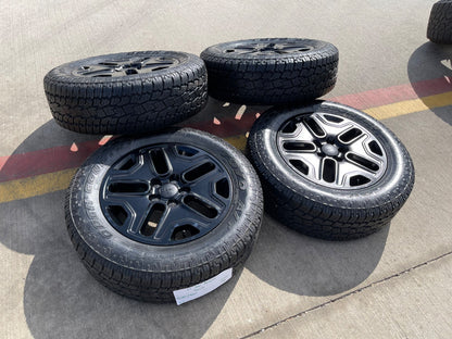 17" Jeep Cherokee wheels OEM rims Compass Renegade 9199 black DISCOUNTED